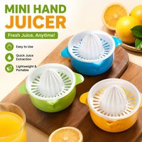 Manual Fruit Press Squeezer Mini Juice Cup with Juice Residue Separation Lightweight Portable Kitchen Gadget for Household