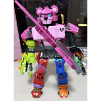 New MOC Robot Leader Mecha Building Block Model, Home Decor Display Ornament, Holiday & Birthday Gift