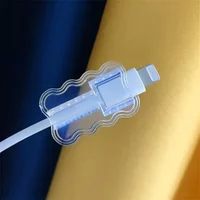 10pcs Cable Protector Sleeves Anti-Breakage Cord Saver Flexible Charger Cable Protection Cover Mobile Phone Accessories Home Use