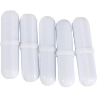 5 Pcs Laboratory Magnetic Bar Cylindrical Magnetic Stirrer Rod Magnetic Stirrer- Mixer Stir Bars Magnetic Stirrer for Chemistry