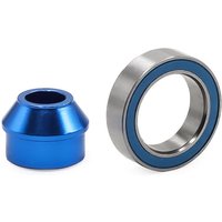 Metal Bearing Adapter and 10x15x4mm Ball Bearing 6893X for tRAXXAS Slash 4X4 Rustler Stampede Upgrade Parts Accessories