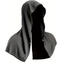 Hooded towel, cool towel for neck and face, suitable for hot weather, ideal for activities such as sports, camping and cycling.