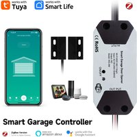 Tuya Garage Door Controller Door Opener Automatic Zigbee Smart Home Work with Alexa Google Voice Control App Remote Control