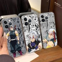 Demon Slayer Uzui Tengen Phone Case Silicone Soft for iphone 17 16 15 14 13 12 11 Pro MAX Plus X Cover