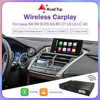 Drahtloses CarPlay Android Auto für Lexus NX RX IS ES GS RC CT LS LX LC UX GX 2014-2019 mit Mirror Link Airplay Siri Voice