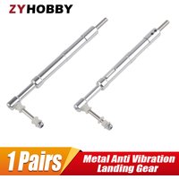 RC Airplane Model Acessories Metal Anti Vibration Landing Gear 130mm SZ002-90003 For 4-6kg Airplane 5xD4mmx130mm
