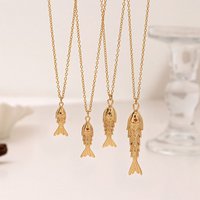 New 3d Koi Gold/silver Necklace Fashionable Retro Adjustable Koi Pendant Women's Personalized Pendant Necklace Gift Accessories