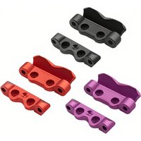 Rear Pin Mounts Aluminum Meta For Losi Micro b And Losi Micro t Upgrades Parts 1/24 Accessories Rc Car