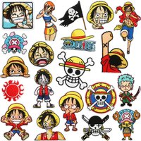 20pcs One Piece 3D DIY Patch Cloth Clothes Stickers Sew on Embroidery Patches Applique Iron on Clothing Pants Decor Sewing