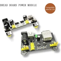 2PCS Breadboard Power Supply Module 2-Way 5V 3.3V MB-102 Solderless Bread Board Dedicated Power Module Compatible For Arduino