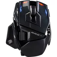MADCATZ MMO7+ Gaming Mouse Wired Wireless Dual Mode 26K Dpi 21 Programmable Buttons Rgb Lighting Custom Mouse Pad For Pc Gaming