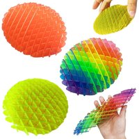 Mini Fidget Worm Toy Elastic Mesh Sensory Toy Stress Anxiety Relief Decompression Fidget Toys Portable Telescopic Slug