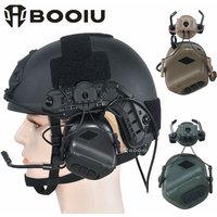 BOOIU Tactical Fifth Generation Shooting Helmet Headset Fast Helmet No Pickup Shooting Earphone Training Hunting Headphones