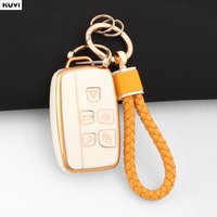 Plating TPU Car Key Case Cover Shell Fob For Land Rover Range Rover Evoque Sport Freelander Discovery Velar For Jaguar XE XF XJ