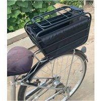 AliExpress NONE Bicycle Basket Mountain Bike Rear Shelf Pet Basket Universal Large and Bold Bike Basket Bicycle Accessories