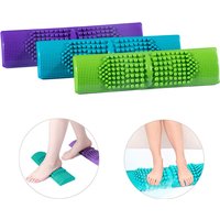 Foot Massager Massage Mat Sturdy Plastic Portable Home Reflexology Toe Acupressure Relax Massage Pain Stress Relief Tool Unisex