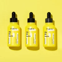 South Korea Tiam Plant Extraction Vitamin B3 Double Brightening Spots Even Skin Tone Bear Fruit Facial Essence 40ml