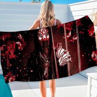 Band S-Sleep Token Microfiber Printed Beach Towel Mountain Climbing Yoga Beach Swimming Running Absorbent Soft Towel
