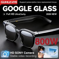 New 8K HD AI Smart Glasses Men 8MP Lens Photo Video Chat GPT Voice Assistant Live Translation Sunglasses with 32GB Storage Woman image 4
