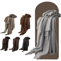 Vintage Scarf Large Size Medieval Soft Spring Summer Scarf Shoulder Cowl Cosplay Costumes
