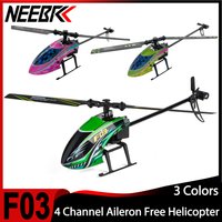 NEEBRC F03 Air Pressure Fixed Altitude 4CH 4 Channel Aileron Free Helicopter 2.4G Remote Control Crash Resistant Aviation Model