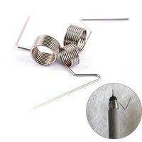 【LM】5pcs/set 3.5MM 4.5MM Ground Spring Oscilloscope Probe Torsion Spring for Tektronix Spare Parts Multi-sized springs