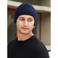 AliExpress NONE Imitation Rabbit Velvet Men Women Unisex Winter Hat Knitted Woolen Beani Hat Earmuff Ear Protector Warm Thermal Cycling Ski Cap