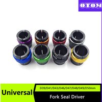 OTOM Motocross D39/41/43/46/47/48/49/50mm Fork Seal Driver Aluminum Front Shock Absorber Oil Stopper Bushing Tooling Motorcycle