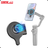 OM Magnetic Mount for DJI Osmo Mobile 8/7P/7 Gimbal Stabilizer Double-sided Magnetic Quick-Release Mount for MagSafe Phone