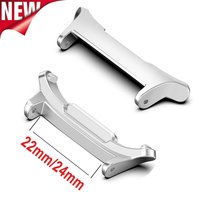 2Pcs Adapter for Samsung Galaxy Watch Ultra 2025 47mm 22mm 24mm Metal Stainless Steel Connector Accessories Galaxy Watch 7 Ultra
