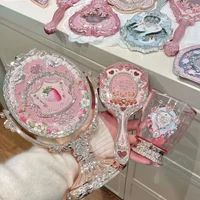 Flower Knows 9th Anniversary Mirror Makeup Tool Table Mirror Air Cushion Comb Cup