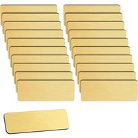 10PCS Name tag with pin,Blank name tags are reusableIDBadge with clip,Suitable for office workers、Student、Employee