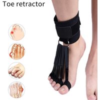 Adjustable Toe Corrector Metal Buckle Curled Toe Fix Toe Valgus Retractor Corrective Comfortable Drop Foot Orthotic