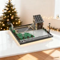 388pcs MOC 4 Privet Drive Scenery Harry Pottered Model Building Blocks Assemble DIY Toy Idea Education Festival Gifts Brick