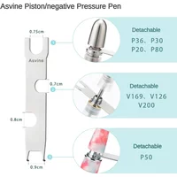 Metal Sliver Removing Tools Wrench for Asvine P20 P36 P30 P50 V169 Piston and Vacuum Fountain Pens School Office Stationery