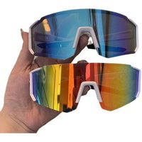 AliExpress NONE 1/2pcs Cycling Sunglasses Women UV400 Sandproof Eye Protector Sun Glasses Outdoor Sports Goggle Protection Anti Radiation Lens