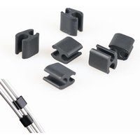 6Pcs Folding Bike Fixing And Organizing Device Nylon Opening U-shaped Shift Cable Management Clip Cycling Accessories