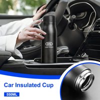 For Land Rover Thermos Large Vacuum Flask Stainless Steel Portable Thermos Bottle Outdoor Sports Water Bottle Travel Mug 550ML