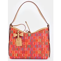 CHCH Bowknot Element Design New Trend Tote Bag Fashion Letter Print Square Luxury Brand 2025 Lace-up Women's Tote Bag