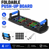 NW Push Up Board Smart Automatic Count Foldable Multi Push Up Stand with Body Sensor Counter for Core Strength Muscle Stable