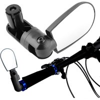 AliExpress NONE Bicycle Rearview Mirror Safe Bike Mirror Adjustable Angle Mini Bike Rearview Mirror Handlebar Bike Mirror for MTB Road Bike