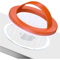 Hands Free Magnetic Liquid Silicone Finger Strap Phone Ring Holder for Magsafe IPhone 17 16 Support Mac Safe Grip Stand Bracket