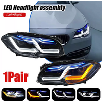 For BMW 5 Series F10 F18 Headlight 2010-2017 Full LED Head Lamps Drl Projector Lens Automotive Accessories 2PCS image 3