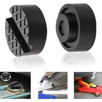 Floor Slotted Car Jack Rubber Pad Frame Protector Adapter Jacking Tool Pinch Weld Side Lifting Disk For Audi Mercedes Ford Lada