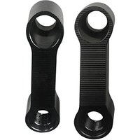 Motorcycle Mirror Extenders Motorcycle Rearview Adapter Mirror Riser Extender Black Motorcycle Rearview Mirror Extenders