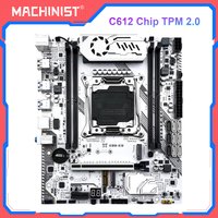 MACHINIST K9 X99 Motherboard Support TPM 2.0 intel Xeon E5 V3/V4 LGA 2011-3 CPU and DDR4 RAM NVME M.2 Four channel memory