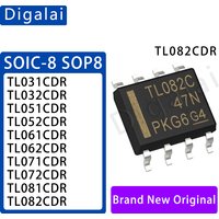 100%New original 10pcs TL081CDR TL082 TL071 TL072 TL031 TL032 TL052 SOIC8 FET input operational amplifier chip