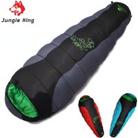 Jungle King CY0901 Verdickungsfüllung, vier Löcher, Baumwollschlafsäcke, passend für den Winter, Thermo, 4 Arten von Dicken, Camping, Reisen