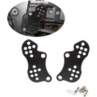 Motorcycle Rear Set Riser Plates Rearsets Foot Pegs Mount Bracket Base Fit For Suzuki SV650 SV650s SV 650 1999-2014 Adjustable