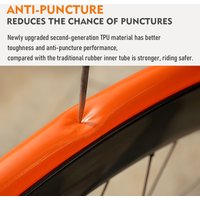 ThinkRider 28g Ultralight Bike Inner Tube 700 x 18 25 28 Road Bicycle TPU Tire 45/65/85mm Length French Valve Super Light Tube